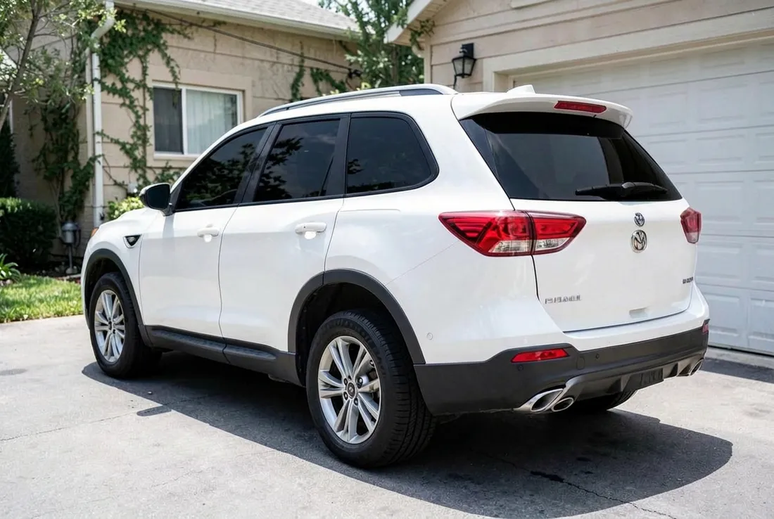 Family SUV after ceramic window tint